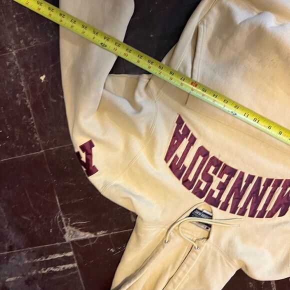 Vintage Minnesota Gophers Champion Reverse Weave Hoodie - Picture 11 of 12